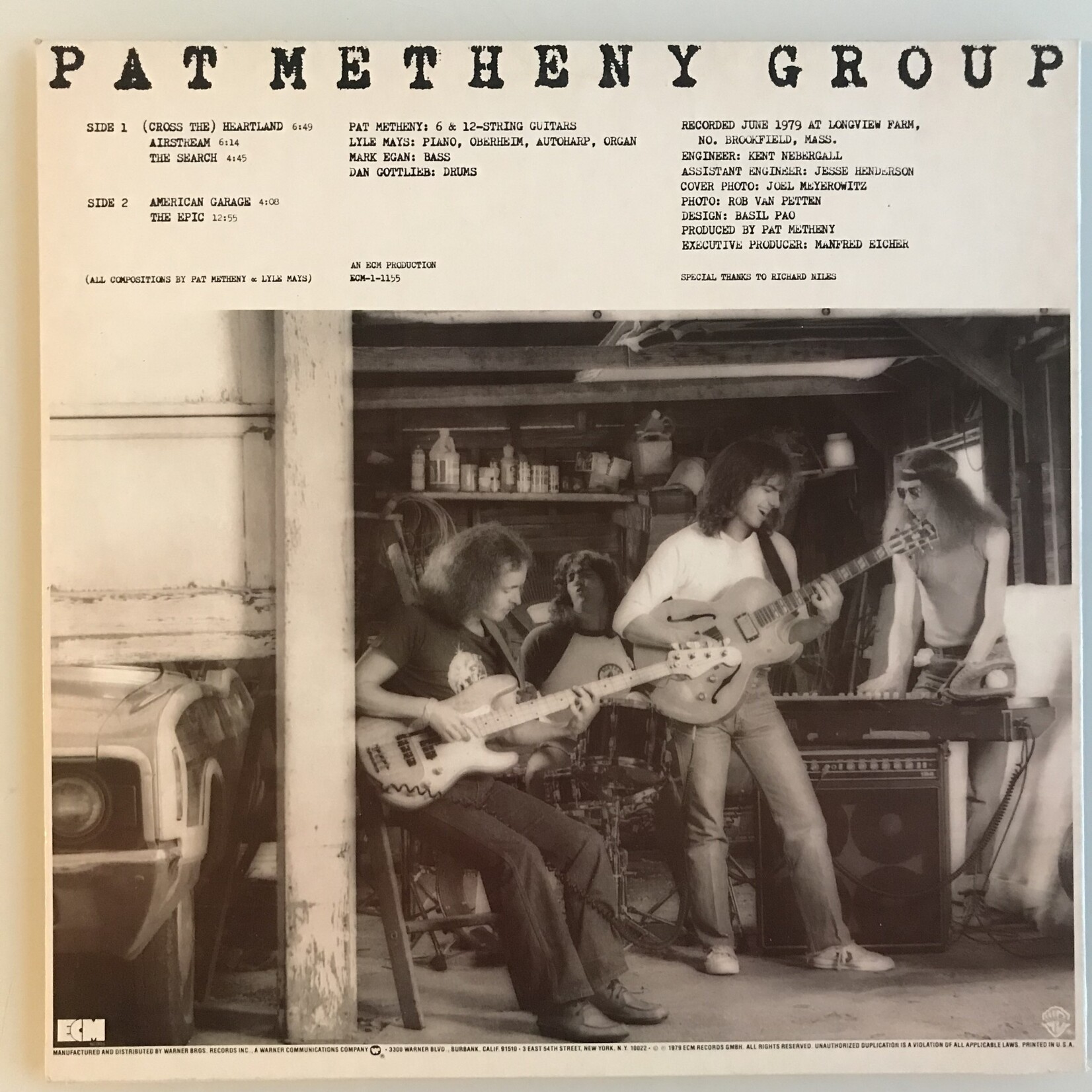 Pat Metheny Group - American Garage  - Vinyl LP (USED)