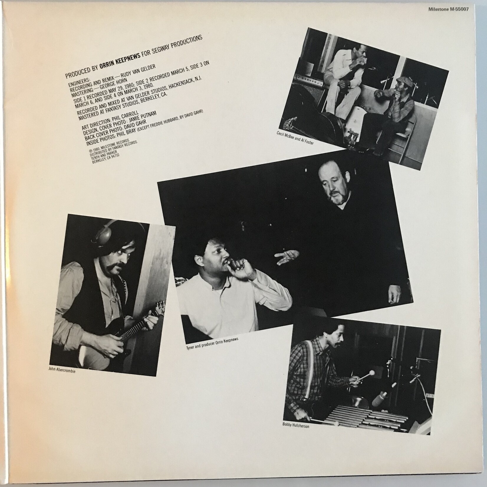 McCoy Tyner Quartets - 4x4 - Vinyl LP (USED)