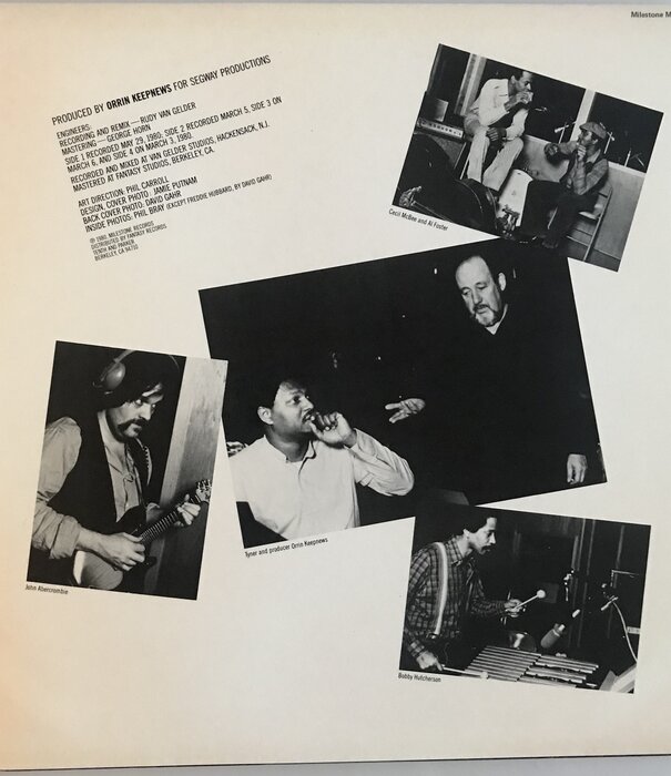 McCoy Tyner Quartets - 4x4 - M55007 - Vinyl LP (USED)