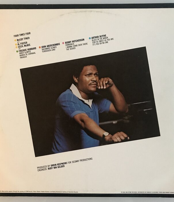 McCoy Tyner Quartets - 4x4 - M55007 - Vinyl LP (USED)