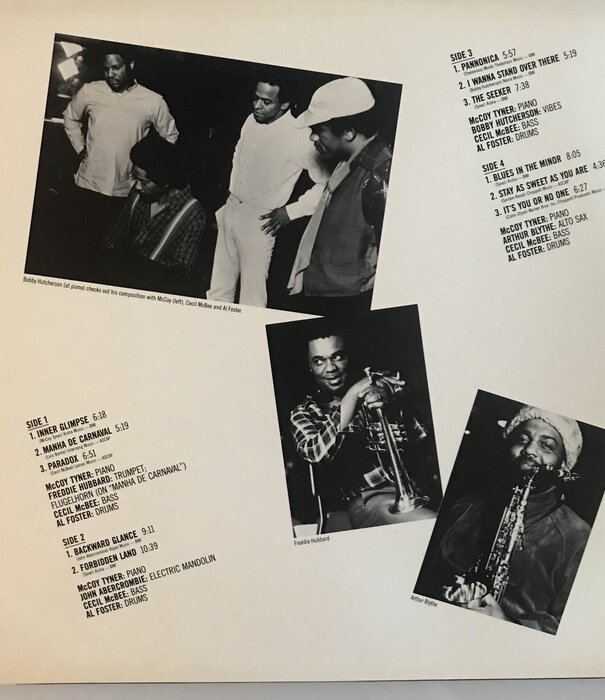 McCoy Tyner Quartets - 4x4 - M55007 - Vinyl LP (USED)