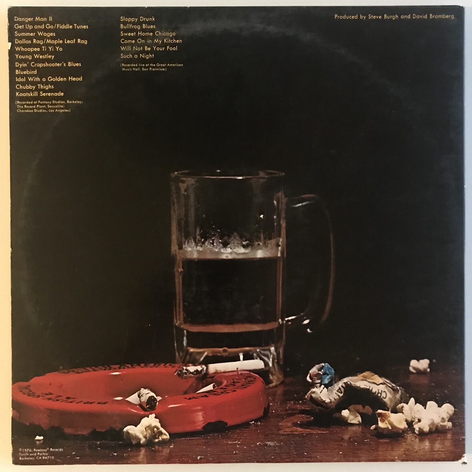 David Bromberg Band - How Late’ll Ya Play’til? - Vinyl LP (USED)