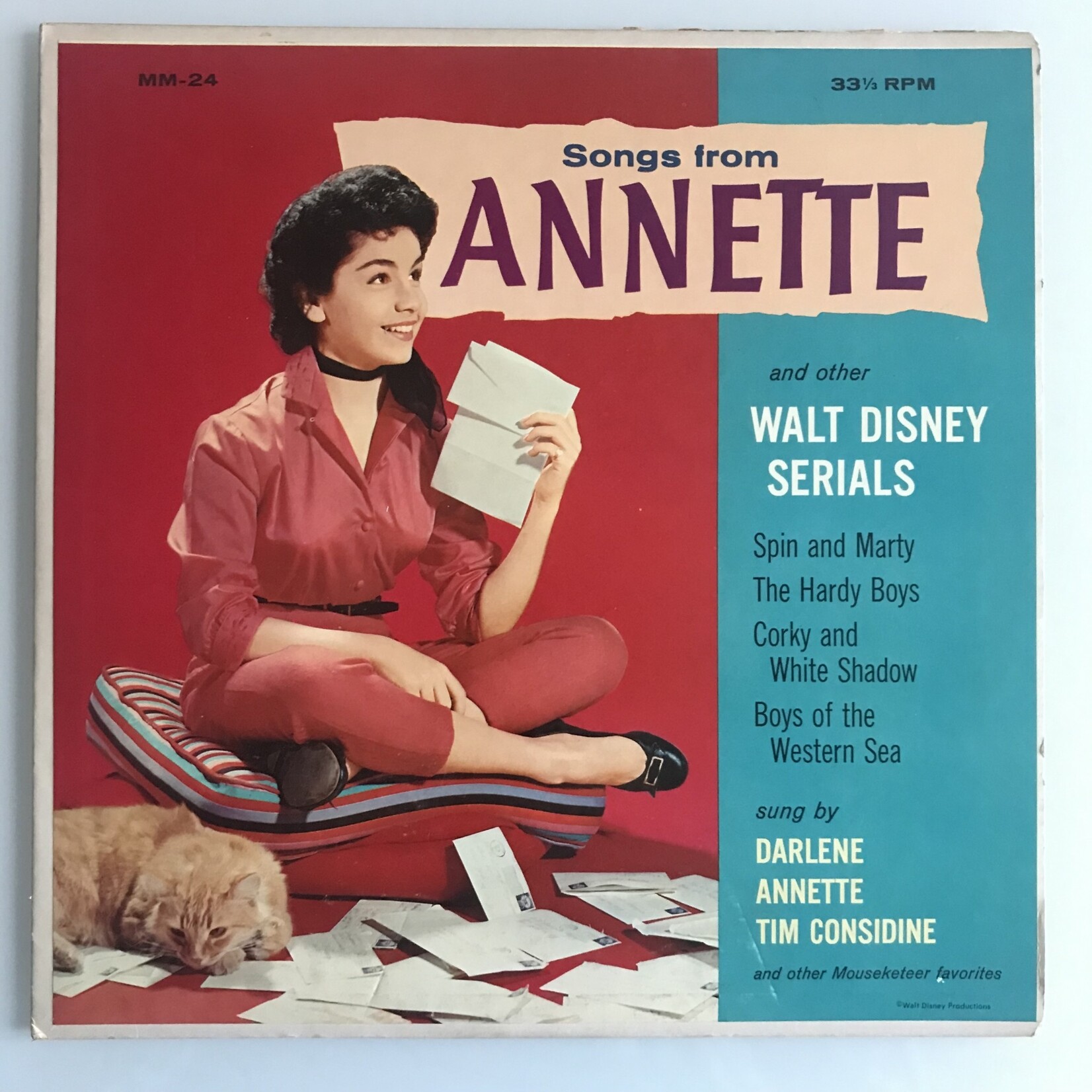Annette Funicello - Songs From Annette - Vinyl LP (USED)