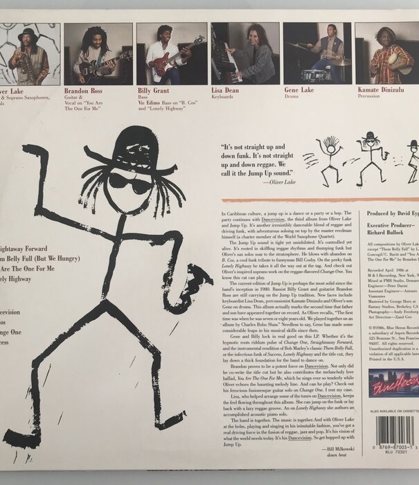 Oliver Lake And Jump Up - Dancevision - Vinyl LP (USED)