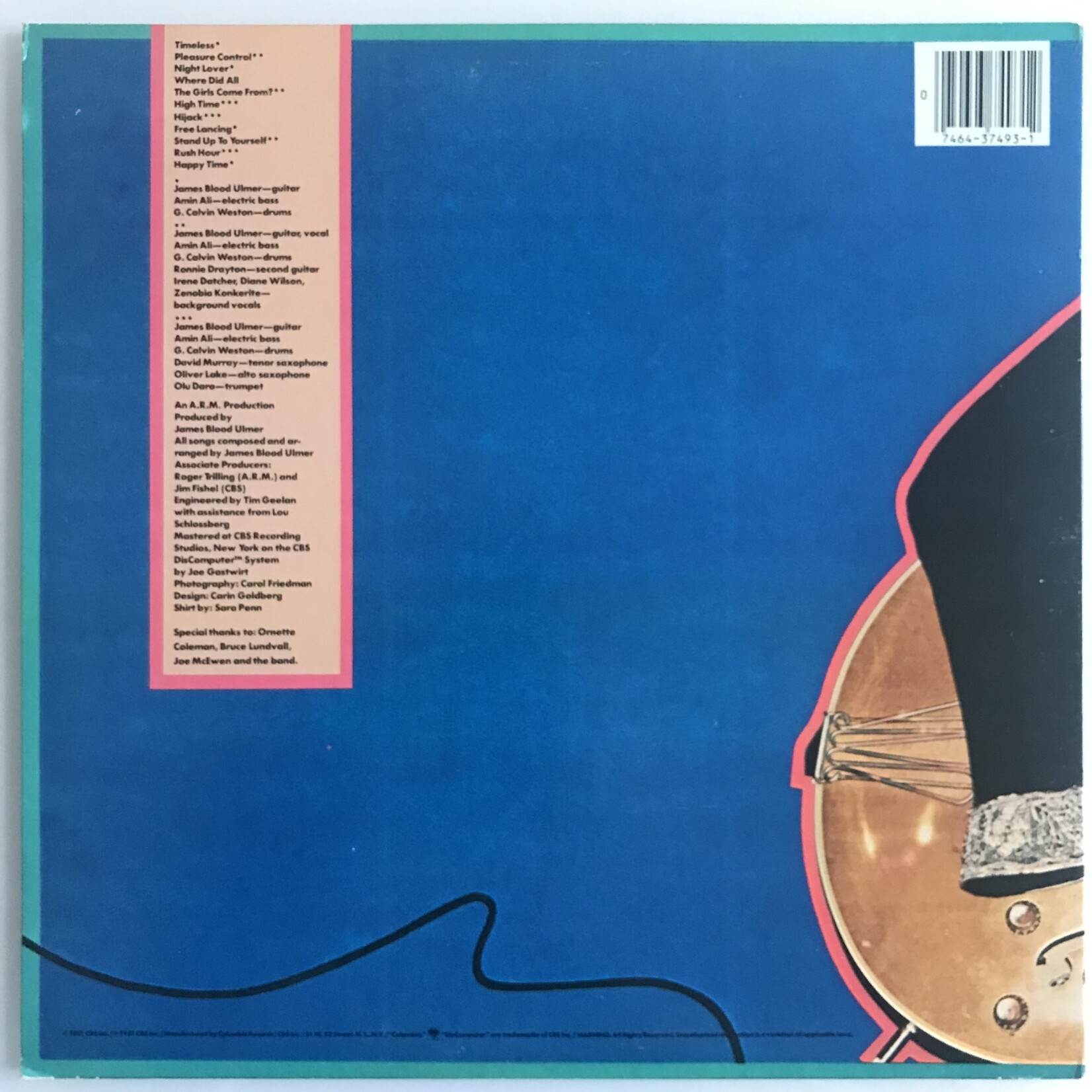James Blood Ulmer - Freelancing - Vinyl LP (USED)