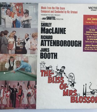 Riz Ortolani - The Bliss Of Mrs. Blossom Original Soundtrack - Vinyl LP (USED)