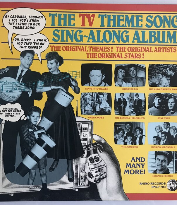 Various - The TV Theme Song Sing-Along Album - Vinyl LP (USED)