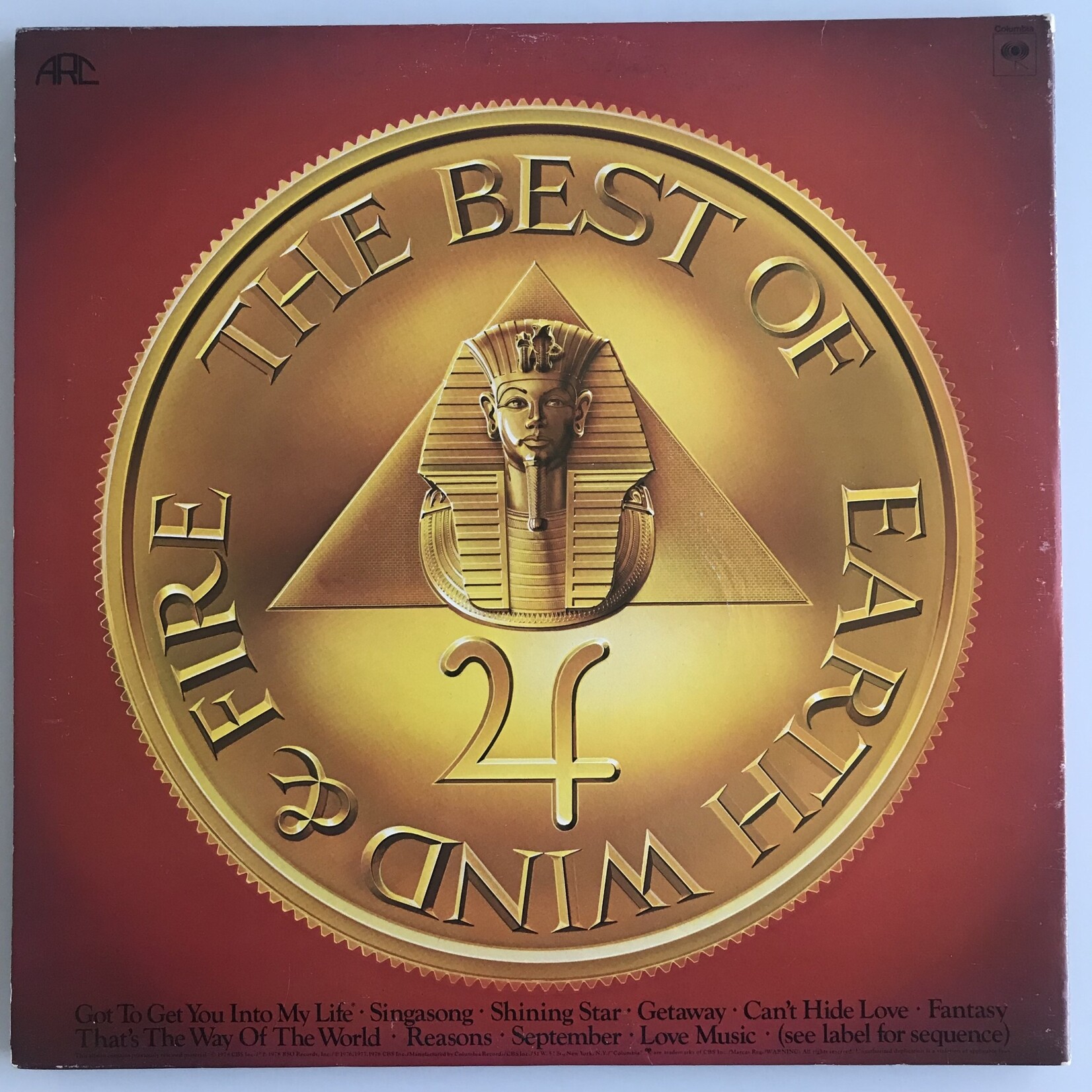 Earth, Wind & Fire - Best Of Vol. 1 - FC35647 - Vinyl LP (USED)
