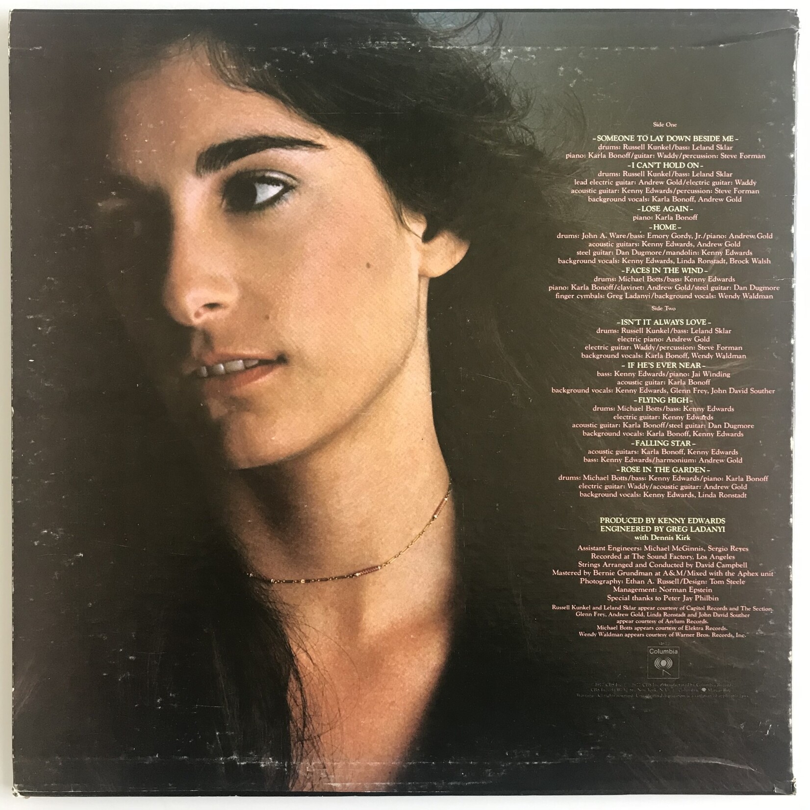 Karla Bonoff - Karla Bonoff - Vinyl LP (USED)