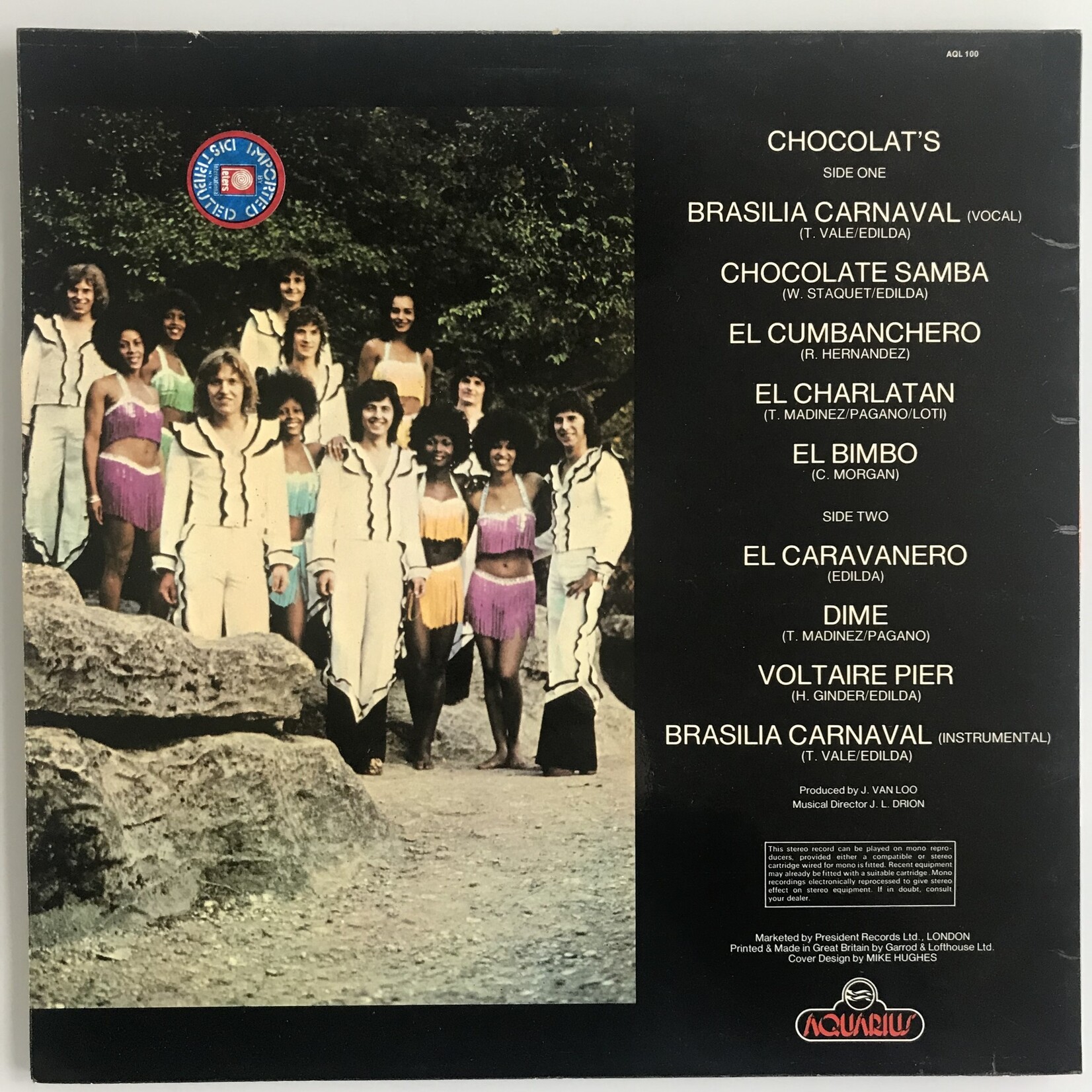 Chocolat’s - Brasilia Carnival - Vinyl LP (USED)