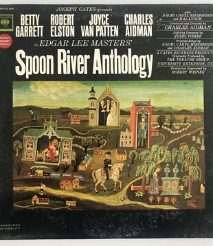 Edgar Lee Masters - Spoon River Anthology Original Broadway Cast - Vinyl LP (USED)