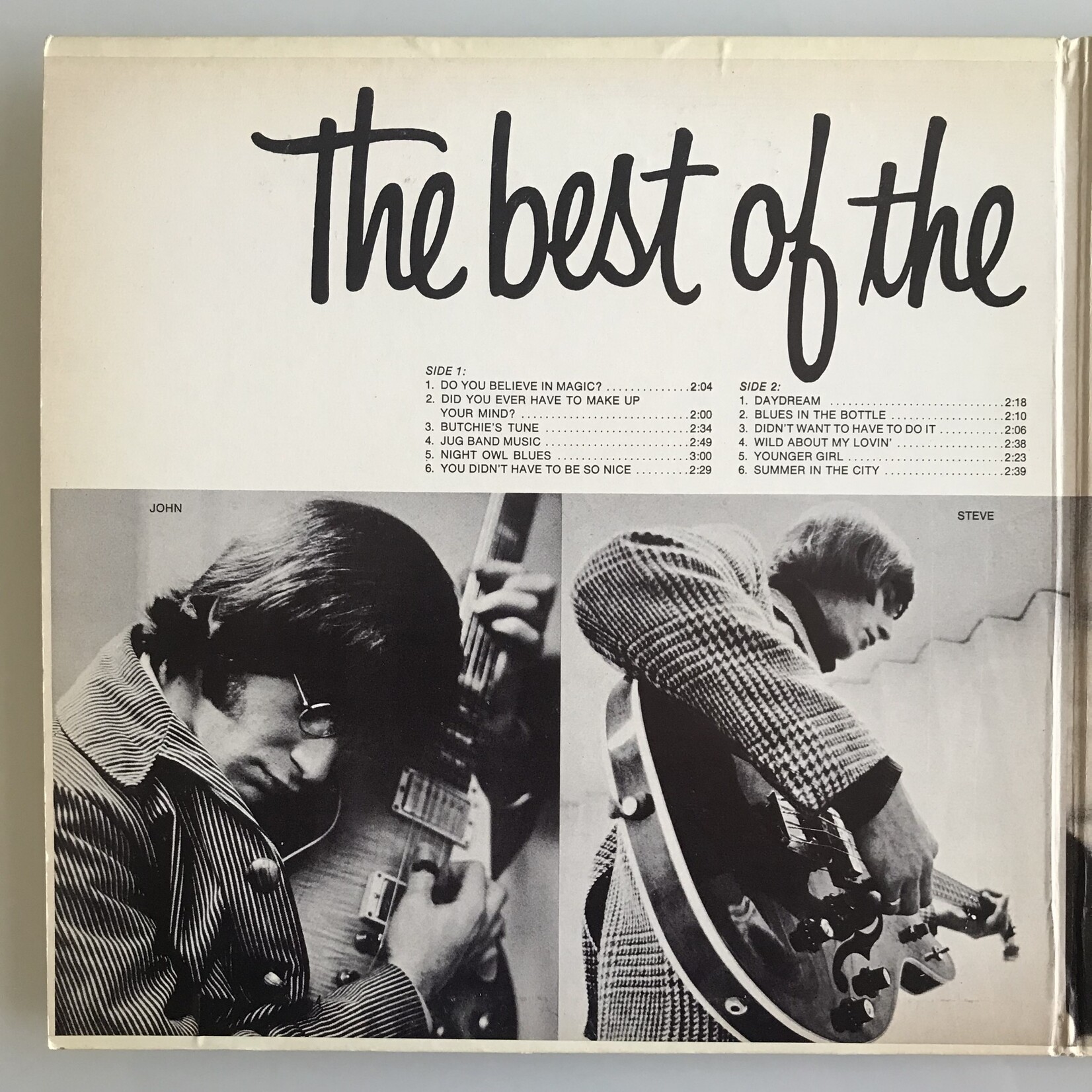 Lovin’ Spoonful - Best Of - Vinyl LP (USED)