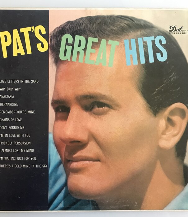 Pat Boone - Pat’s Great Hits - Vinyl LP (USED)