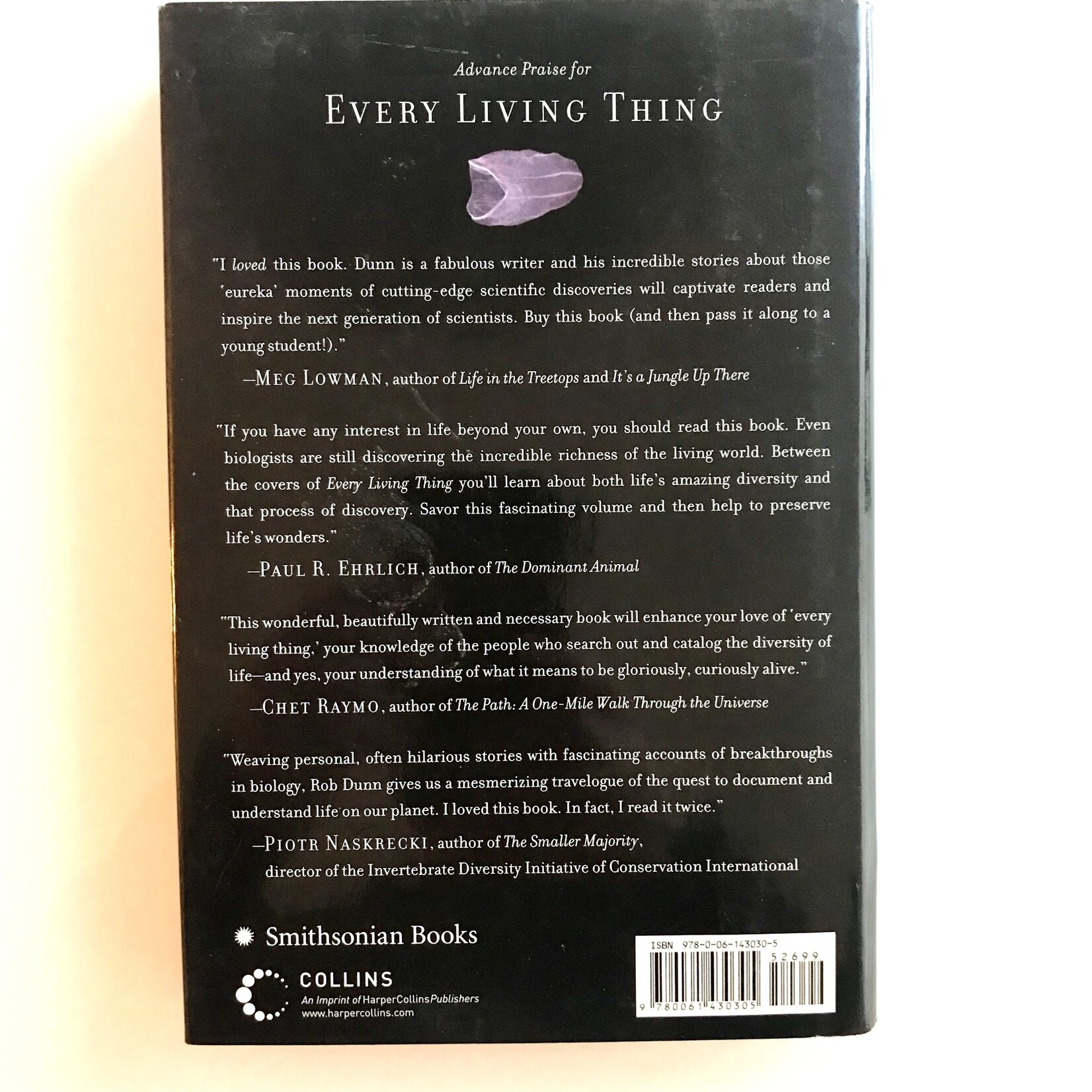 Rob Dunn - Every Little Thing - Hardback (USED)