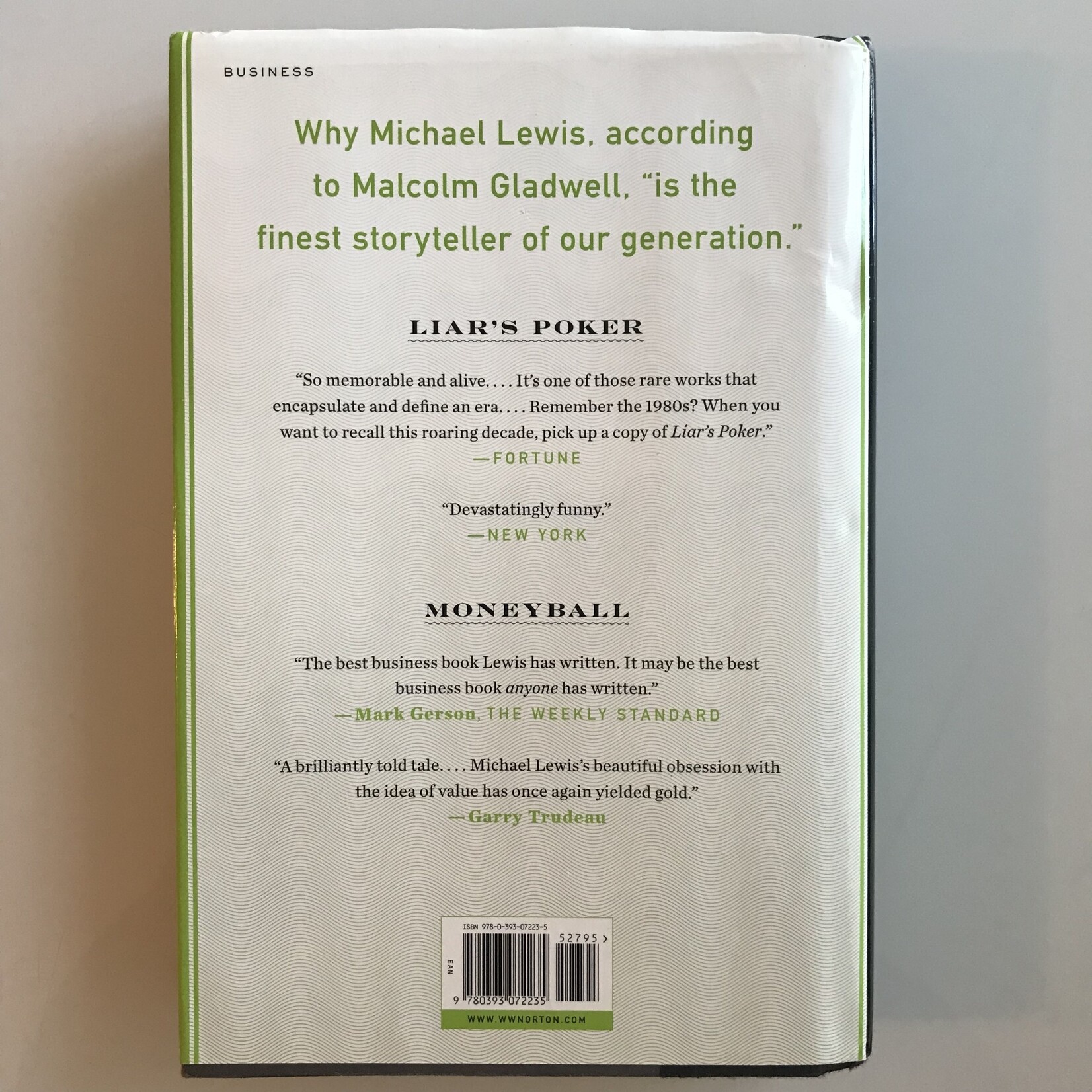 Michael Lewis - The Big Short - Hardback (USED)