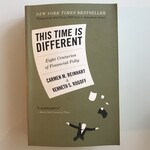 Carmen M. Reinhart, Kenneth S. Rogoff - This Time Is Different: Eight Centuries Of Economic Folly - Paperback (USED)