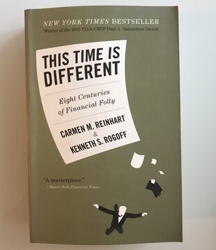 Carmen M. Reinhart, Kenneth S. Rogoff - This Time Is Different: Eight Centuries Of Economic Folly - Paperback (USED)