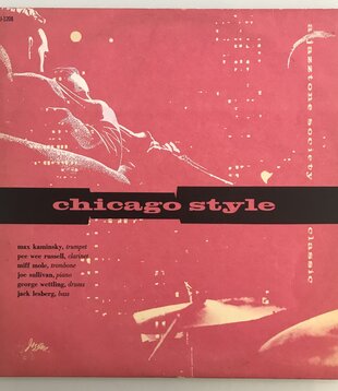Max Kaminsky And His Windy City Six - Chicago Style - Vinyl LP (USED)