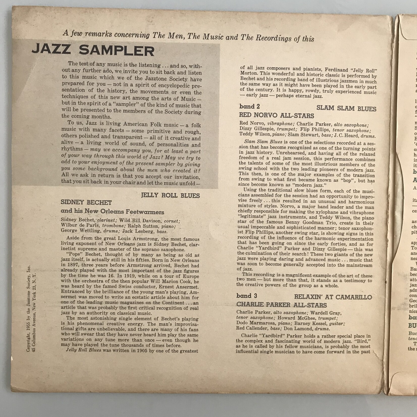 Jazztone Society: A Jazz Sampler