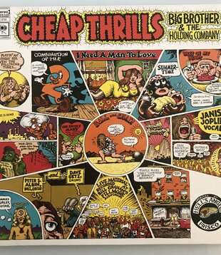 Big Brother And The Holding Company featuring Janis Joplin - Cheap Thrills - Vinyl LP (USED)