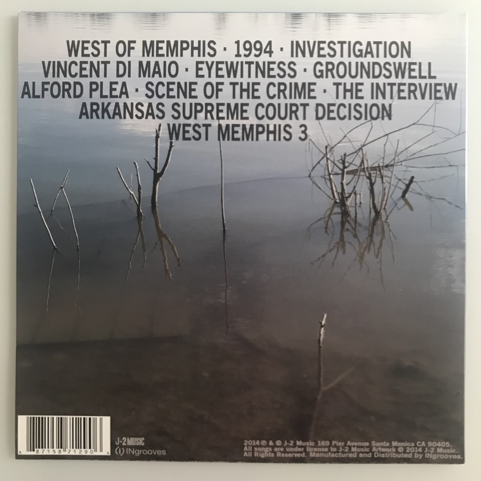 Nick Cave, Warren Ellis - West Of Memphis Original Soundtrack - Vinyl LP (USED)