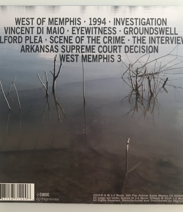 Nick Cave, Warren Ellis - West Of Memphis Original Soundtrack - Vinyl LP (USED)
