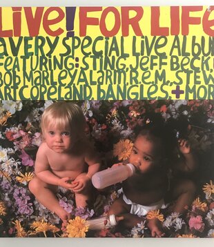 Various - Live! For Life - Vinyl LP (USED)