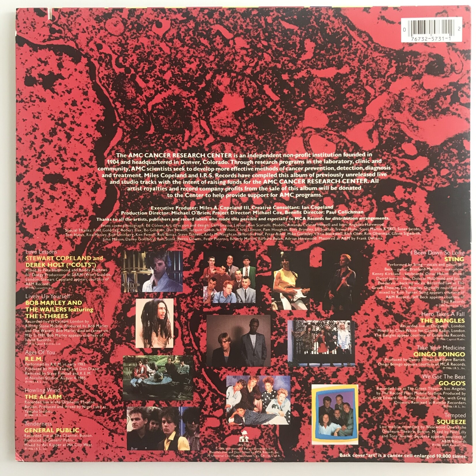 Various - Live! For Life - Vinyl LP (USED)