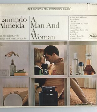 Laurindo Almeida - A Man And A Woman - Vinyl LP (USED)