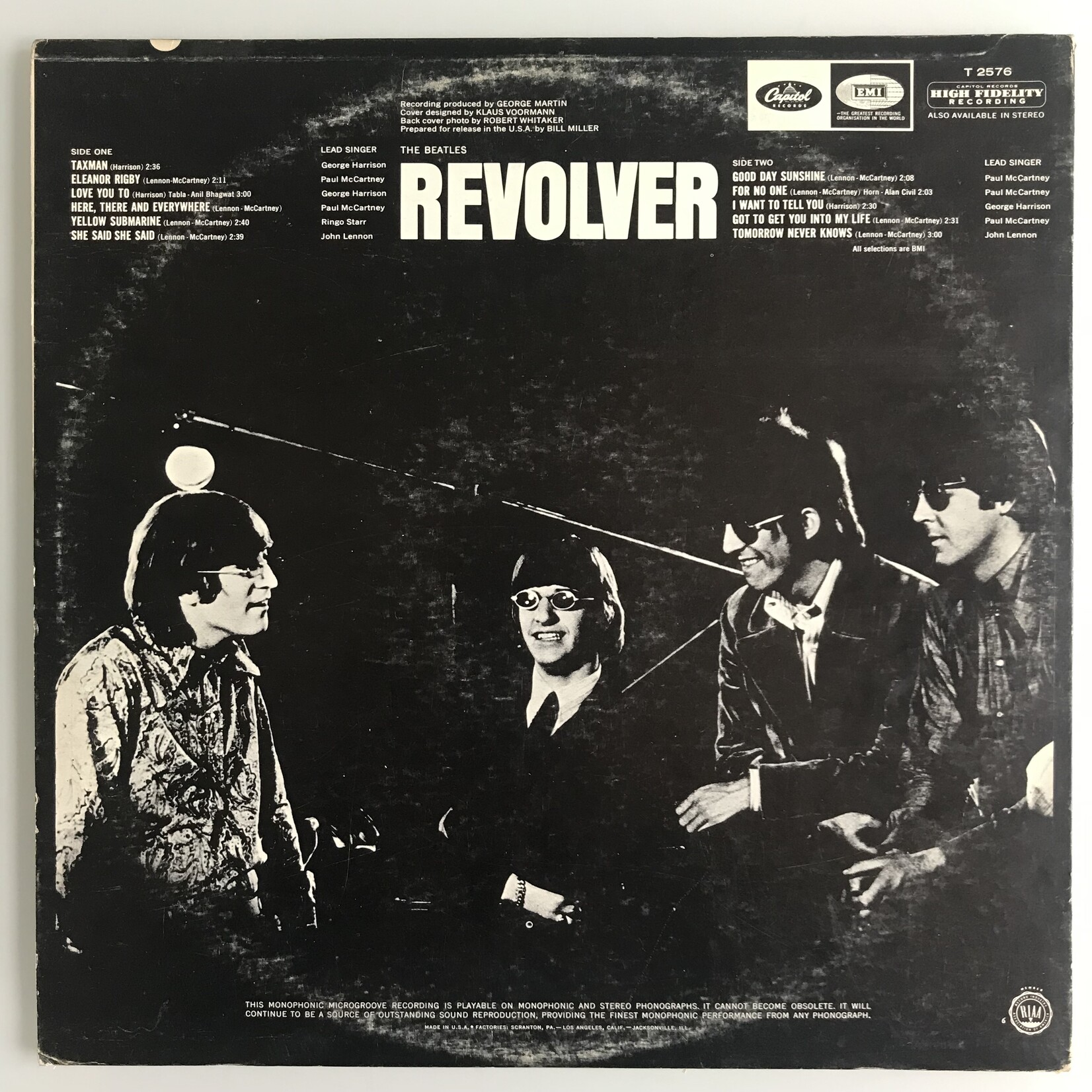 Beatles - Revolver - SW 2576 - Vinyl LP (USED)
