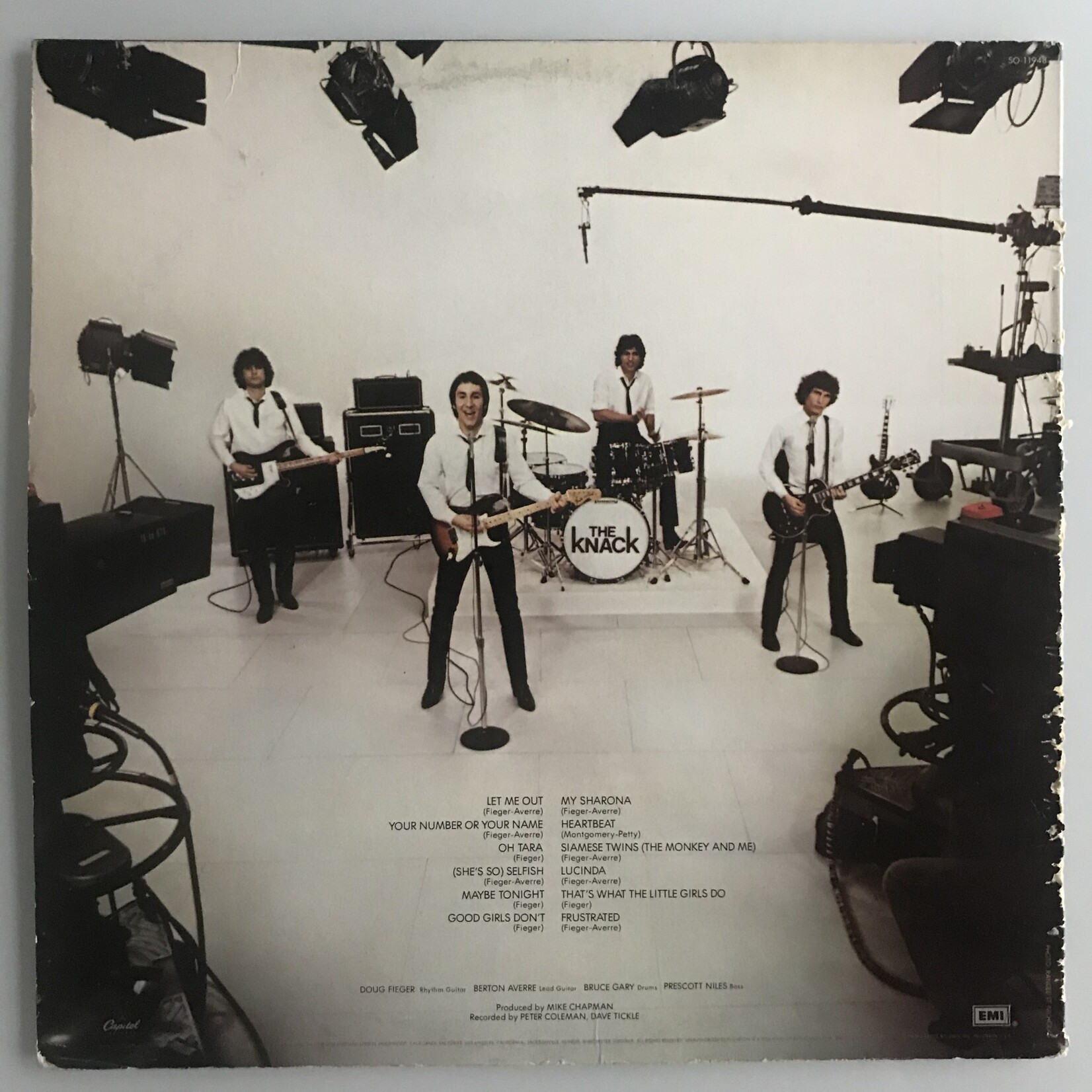 Knack - Get The Knack - SO 11948 - Vinyl LP (USED)