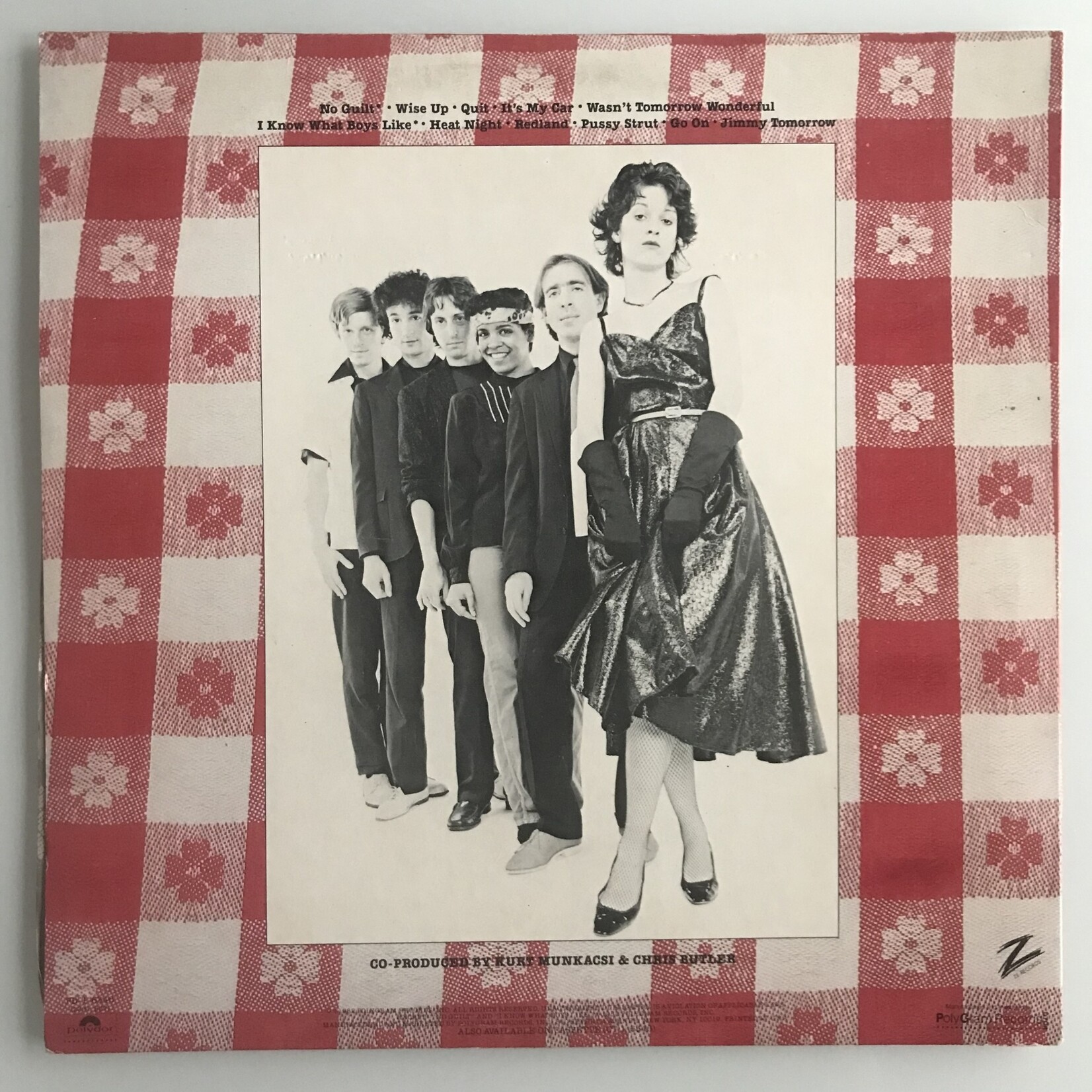 Waitresses - Wasn't Tomorrow Wonderful? - Vinyl LP (USED)