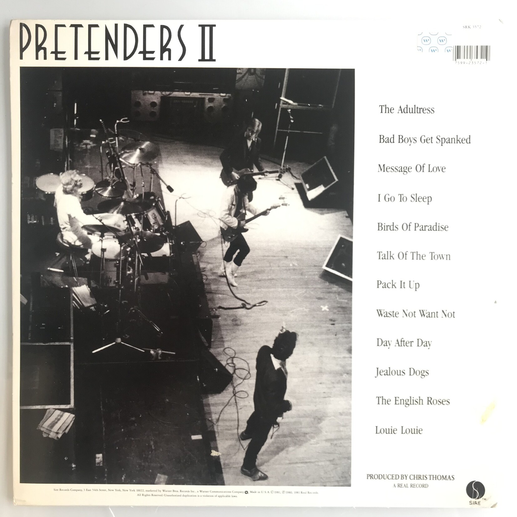 Pretenders - Pretenders II - Vinyl LP (USED)