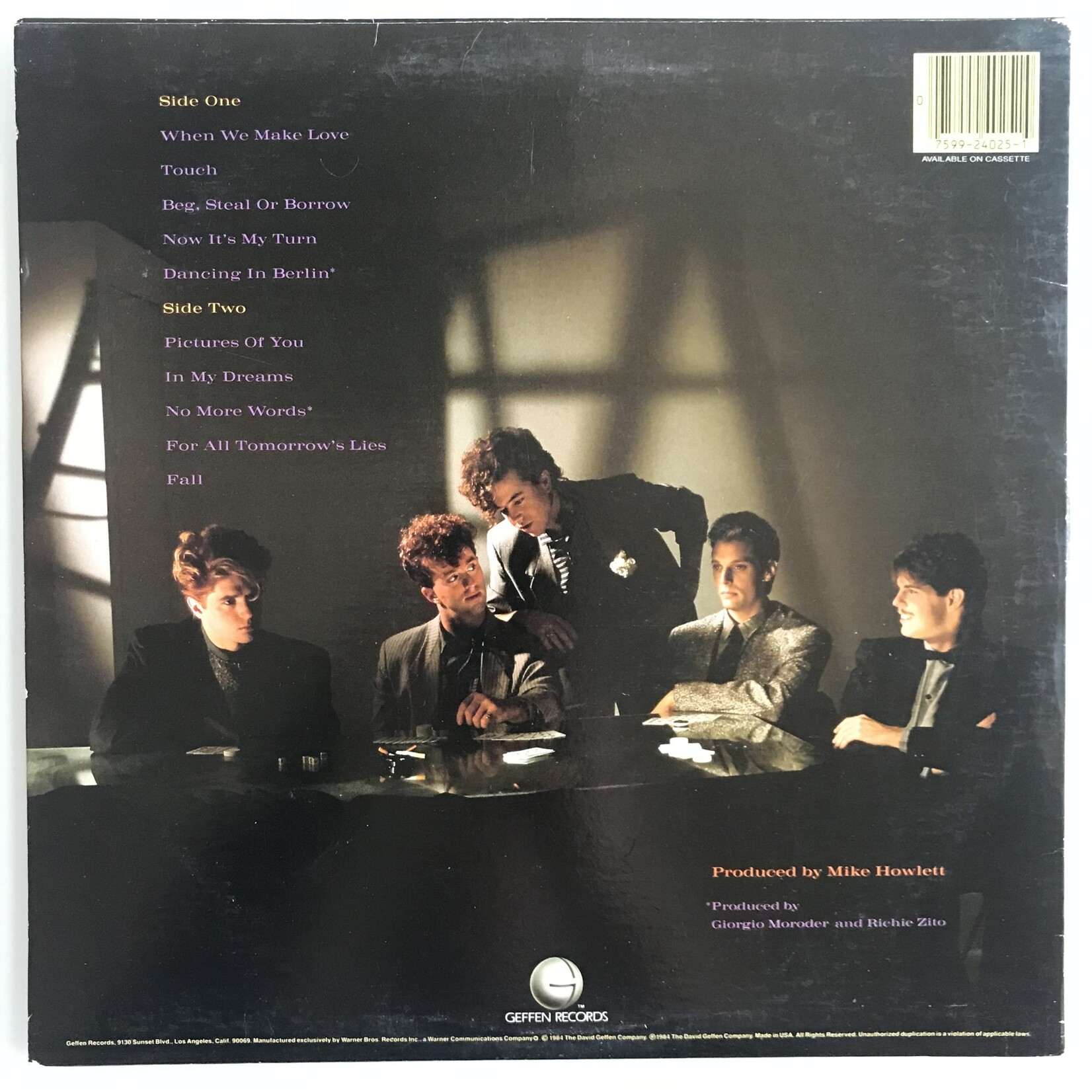 Berlin - Love Life - Vinyl LP (USED)