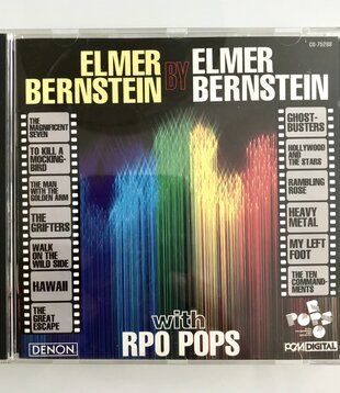 Elmer Bernstein - Elmer Bernstein By Elmer Bernstein With RPO Pops - CD (USED)