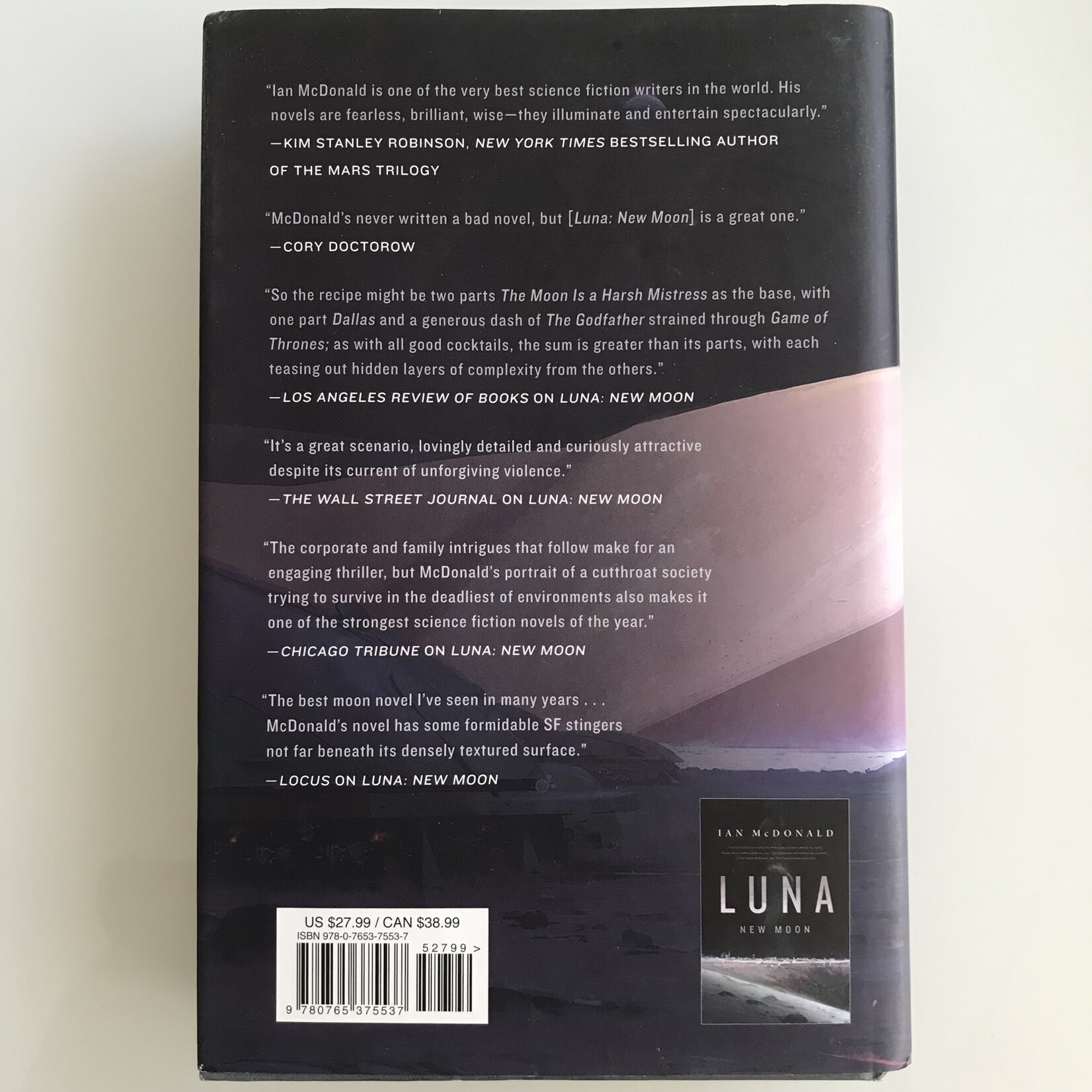 Ian McDonald - Luna: Wolf Moon - Hardback (USED)