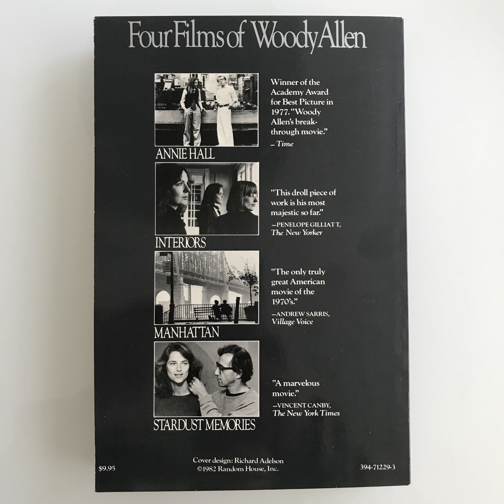 Woody Allen - Four Films Of Woody Allen: Annie Hall / Interiors / Manhattan / Stardust Memories - Paperback (USED)