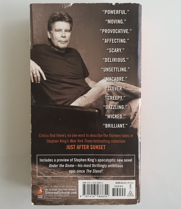 Stephen King - Just After Sunset - Paperback (USED)