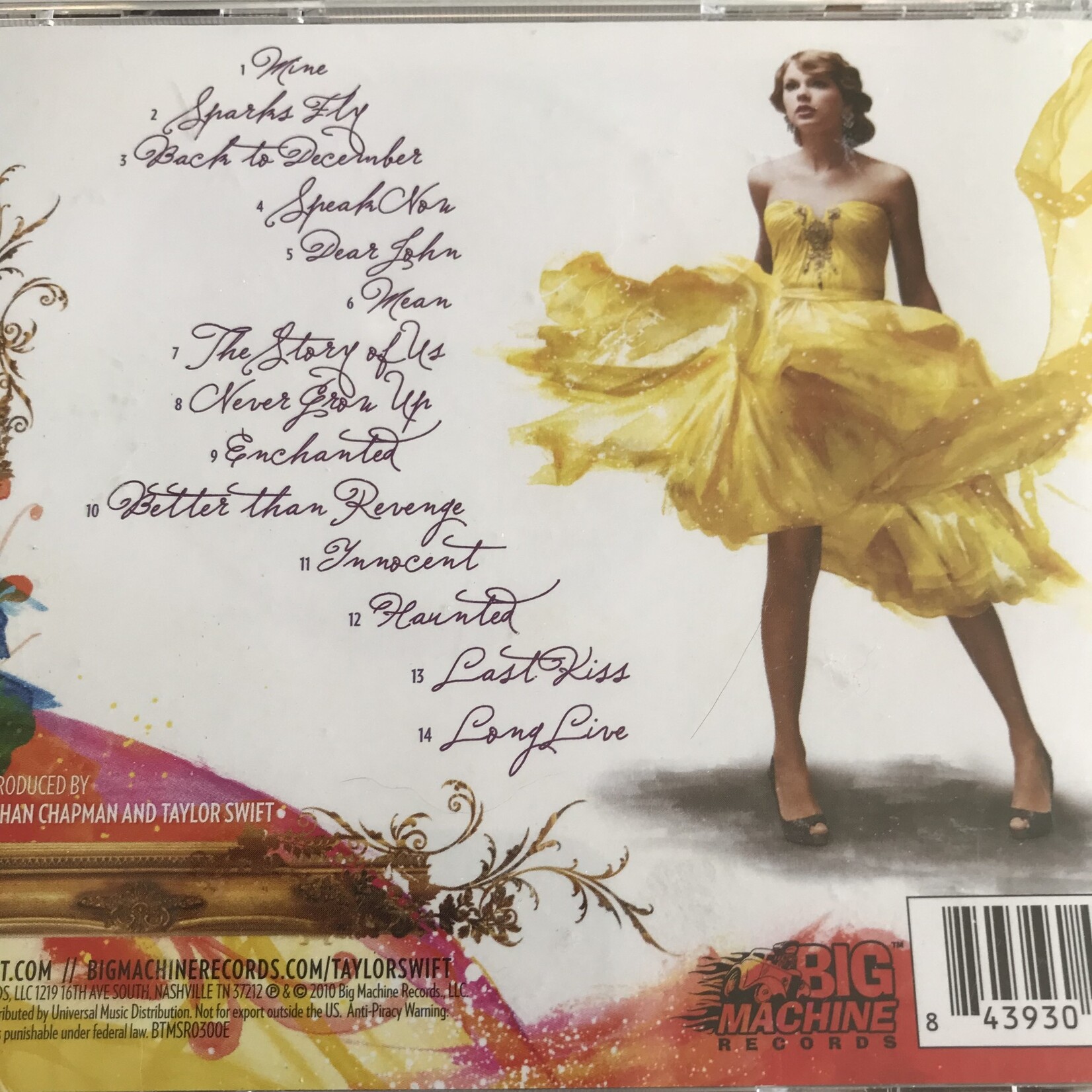 Taylor Swift - Speak Now - CD (USED)