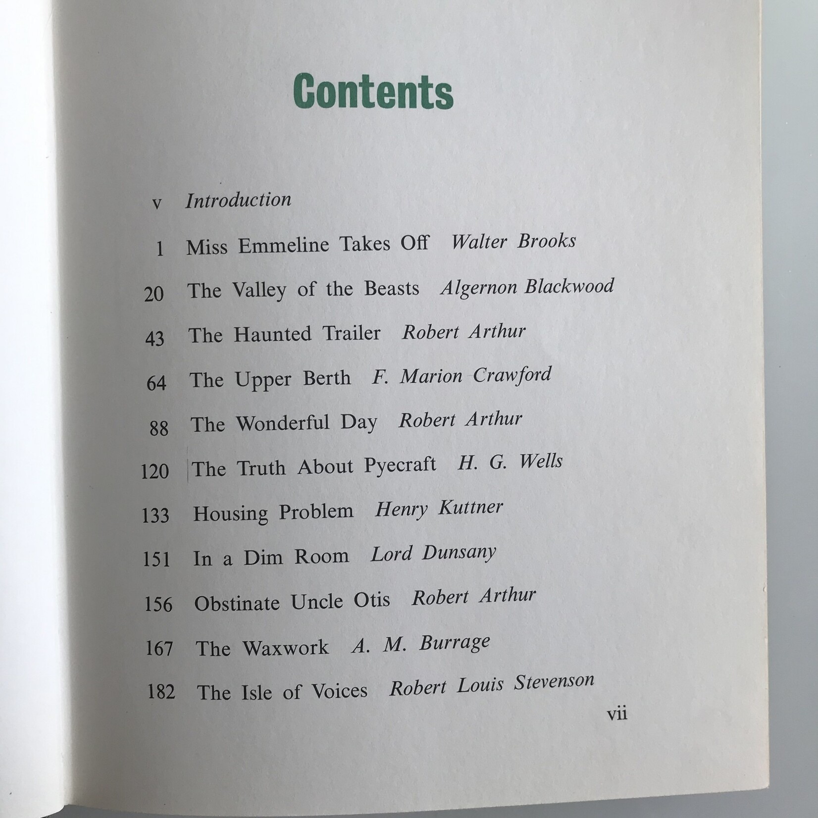 Various - Alfred Hitchcock’s Ghostly Gallery: 11 Spooky Stories For Young People - Hardback (USED)