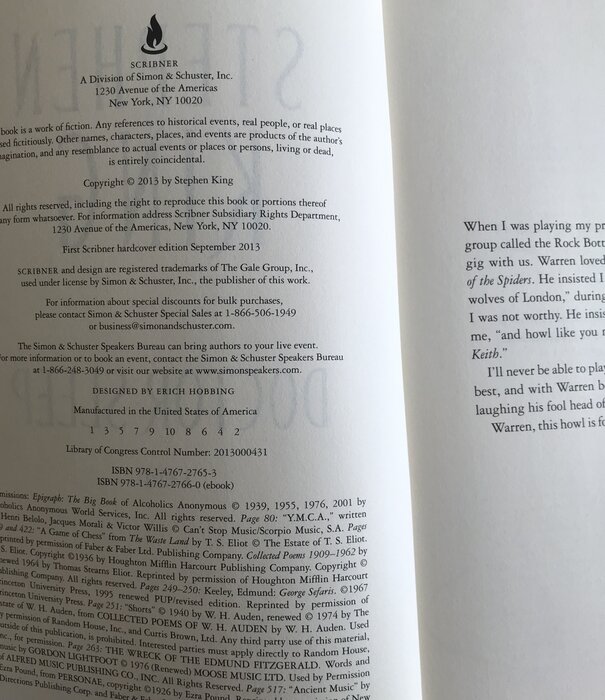 Stephen King - Doctor Sleep - Hardback (USED)