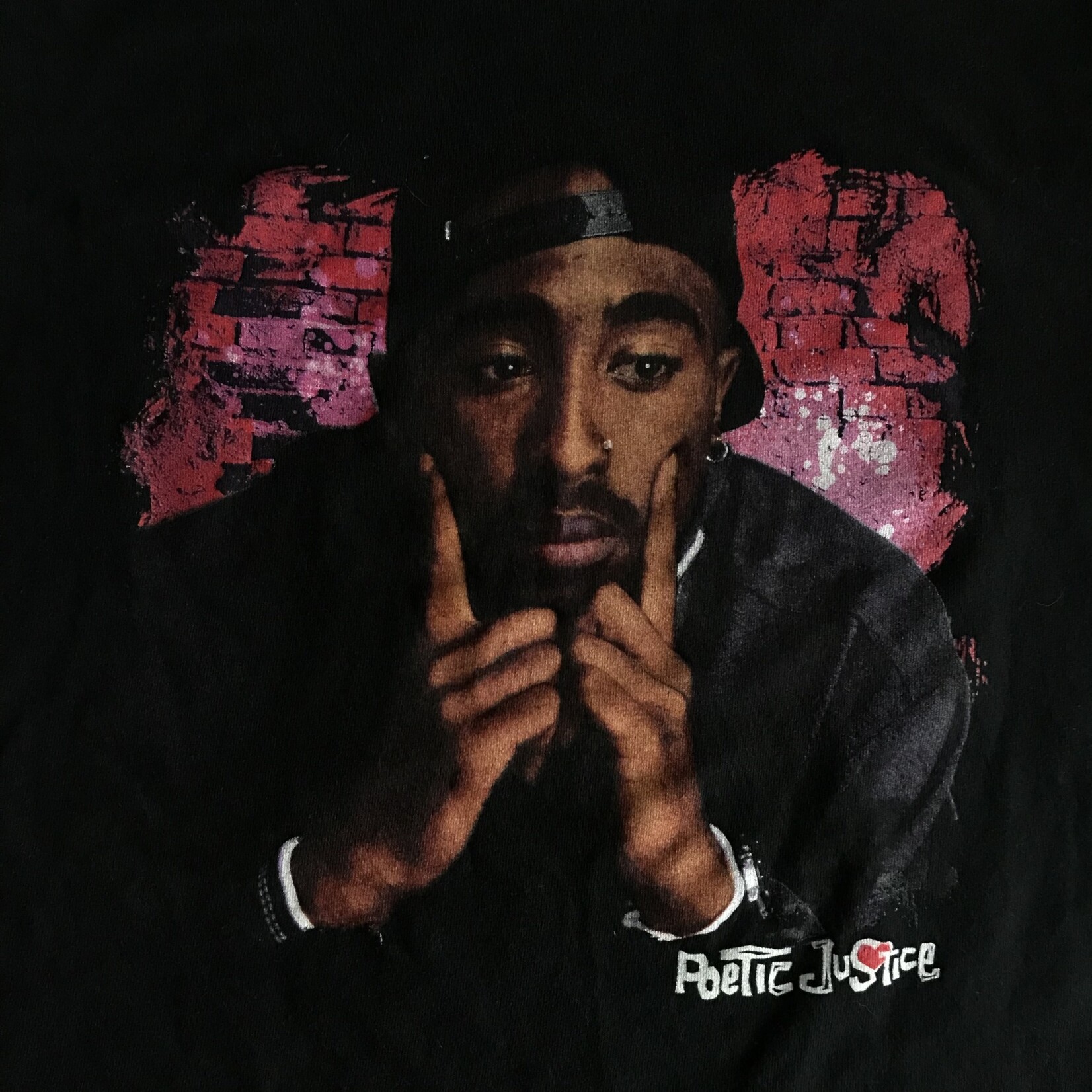 Tupac Shakur - Poetic Justice - T-Shirt Small (USED)