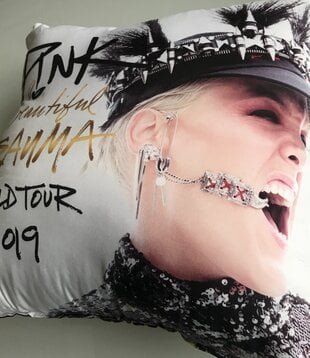 Pink - 2019 Tour Pillow (USED)