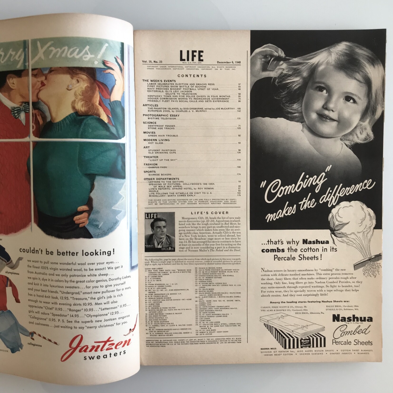 LIFE - 1948-12-06, Montgomery Clift - Magazine (USED)