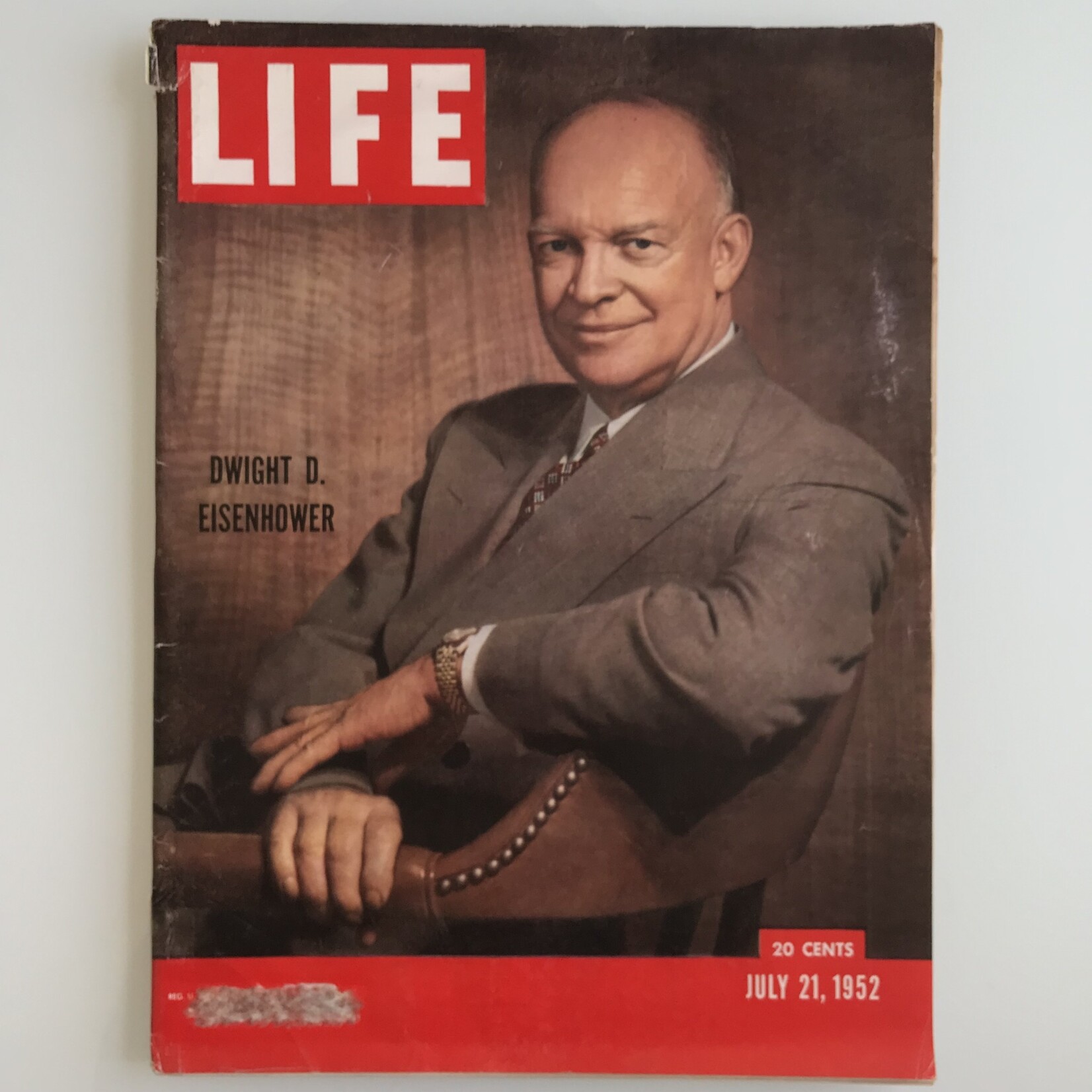 LIFE - 1952-07-21, Dwight D. Eisenhower - Magazine (USED)