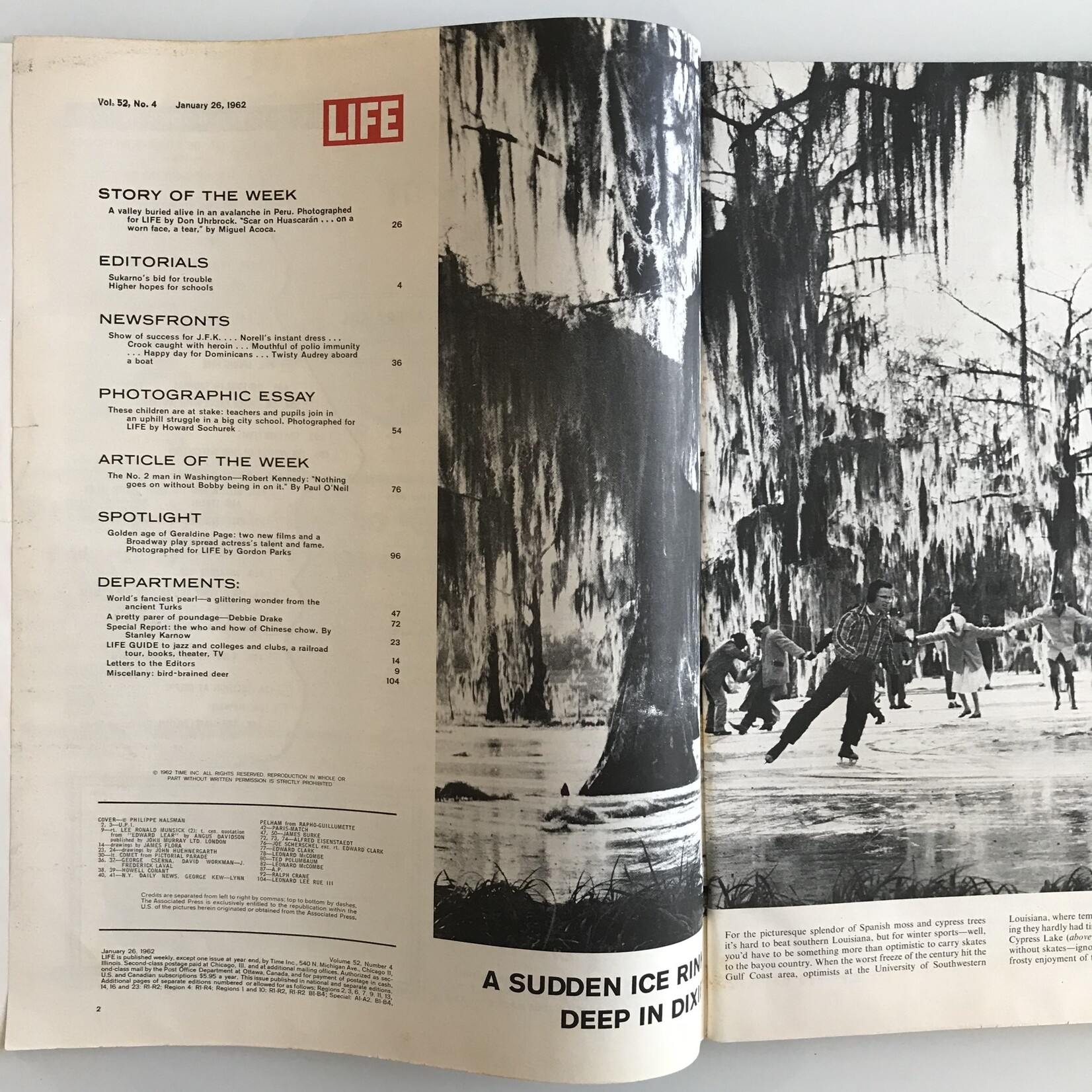 LIFE - 1962-01-26, Robert Kennedy - Magazine (USED)