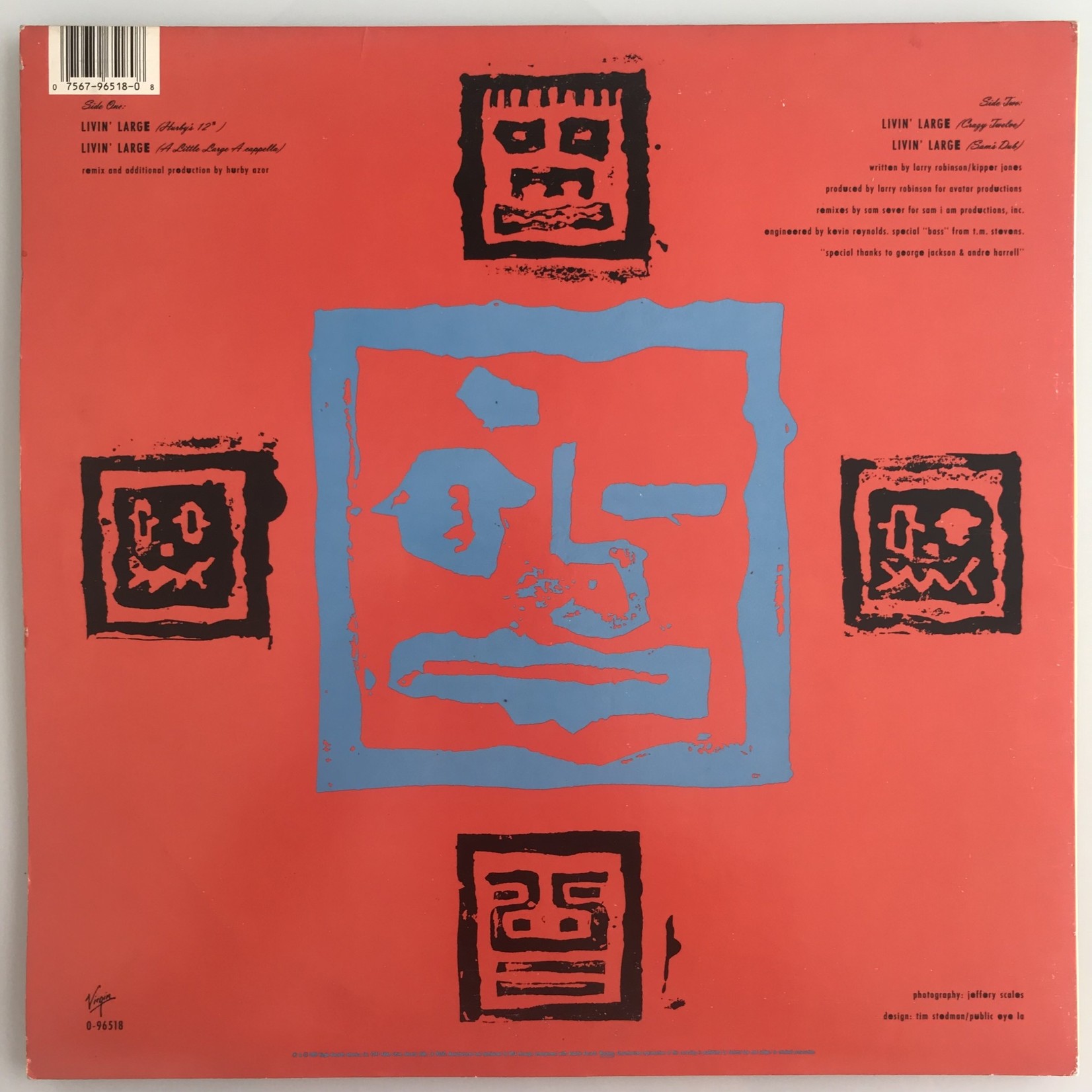 EU - Livin’ Large - Vinyl 12-Inch Single (USED)