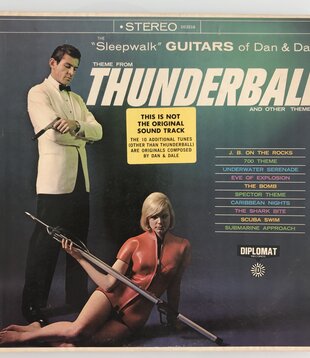Dale And Dan - Theme From Thunderball And Other Themes - Vinyl LP (USED)