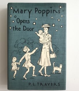 P.L. Travers - Mary Poppins Opens The Door - Hardback (USED - LN)