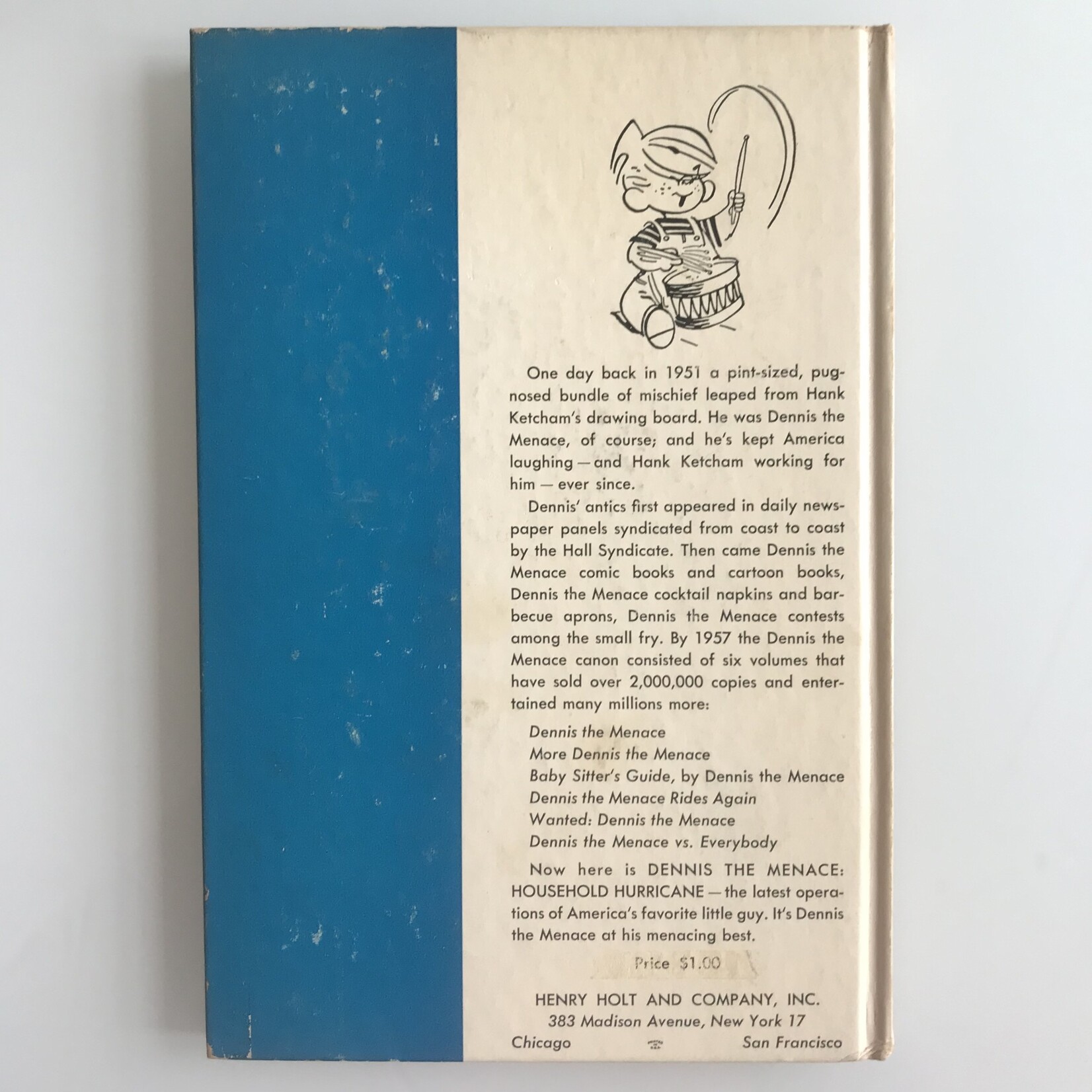 Dennis The Menace - Household Hurricane - Hardback (USED -VG)